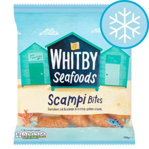 Whitby Seafoods Breaded Scampi Bites 190G