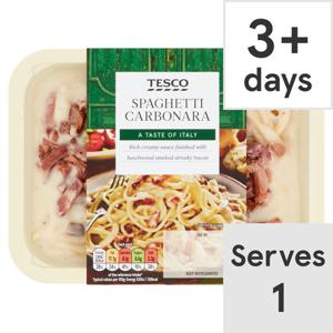 Tesco Spaghetti Carbonara 450G