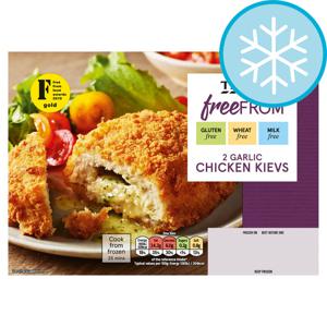 Tesco Gluten Free Garlic Chicken Kievs 260G