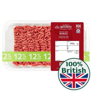 Morrisons Market St British Minced Beef 12 % Fat