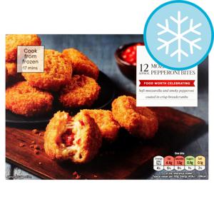 Tesco Mozzarella & Pepperoni Bites 264G