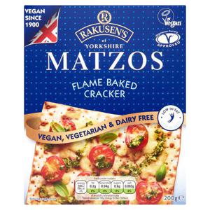 Rakusen's Of Yorkshire Matzos Flame Baked Cracker