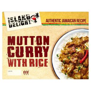 Island Delight Mutton Curry With Rice