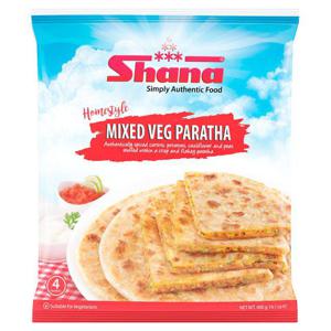 Shana Mixed Vegetable Paratha Parathas