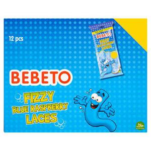 Bebeto Fizzy Blue Raspberry Laces