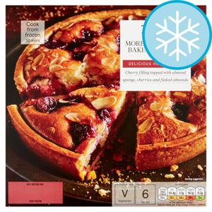 Tesco Morello Cherry Bakewell Tart 410G