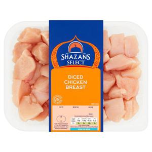 Shazans Select Diced Chicken Breast