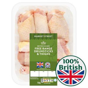 Morrisons Free Range British Chicken Drums & Thighs