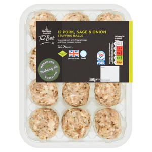 Morrisons The Best Sage & Onion Stuffing Balls