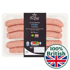 Morrisons The Best 10 Pork Sausages