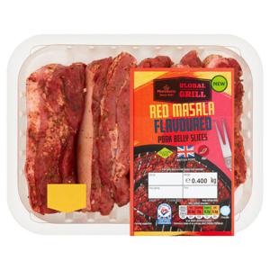 Morrisons Red Masala Pork Belly Strips