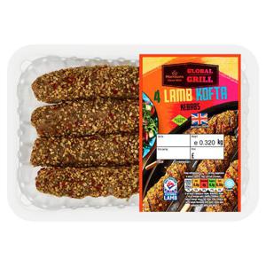 Morrisons British Lamb Kofta Kebabs