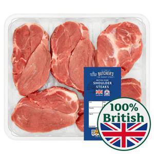 Morrisons British Pork Shoulder Steaks