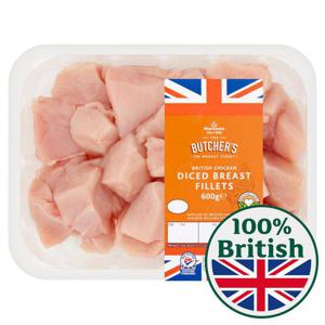 Morrisons British Diced Chicken Breast Fillets