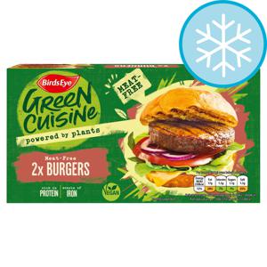 Birds Eye 2 Meat Free Burgers 200g