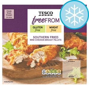 Tesco Free From S/Fried Mini Ckn Fillets 250g