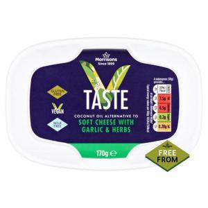 Morrisons Free From Garlic & Herb Soft Cheese