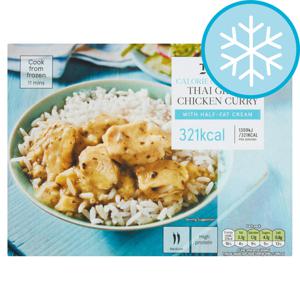 Tesco Thai Green Curry And Rice 350g