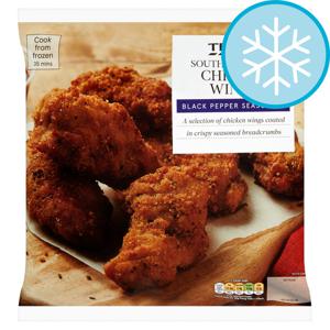 Tesco American Southern Fried Chicken Wings 1Kg