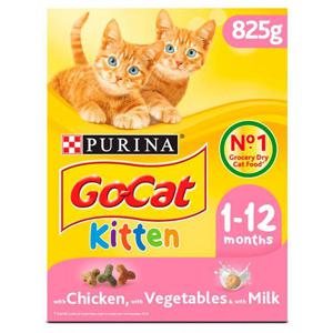 Go-Cat Kitten Dry Cat Food Chicken Milk & Veg