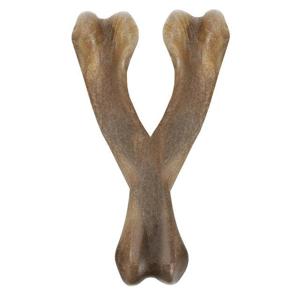 Zeus Nosh Strong Chew Bone, Bacon Flavour, Wishbone, Small