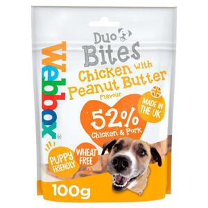 Webbox Chicken With Peanut Butter Duo Bites