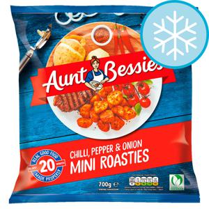 Aunt Bessie's Chilli & Garlic Mini Roasties 700G