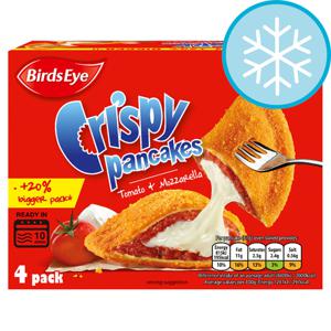 Birds Eye Crispy Pancakes Tomt & Mozz 4pk 266g