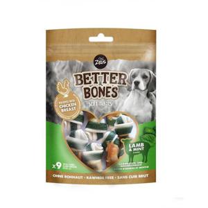 Zeus Better Bones, Rawhide Alternative, Lamb with Mint Twists