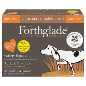 Forthglade Gourmet Turkey & Goose with Duck & Venison Wet Dog Food