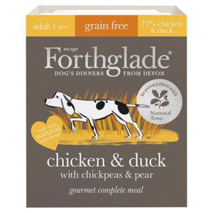 Forthglade Gourmet Chicken & Duck with Chickpeas & Pear Wet Dog Food