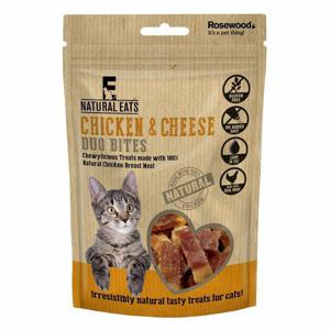 Rosewood Natural Nosh Chicken & Cheese Duo Bite Cat Treats