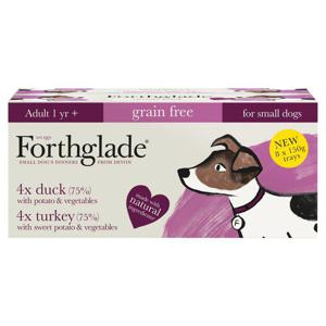 Forthglade Grain Free Adult Duck & Turkey Small Wet Dog Food