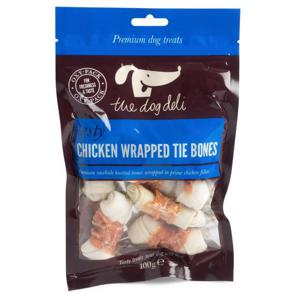 Petface The Dog Deli Chicken Wrapped Tie Bones Dog Treats