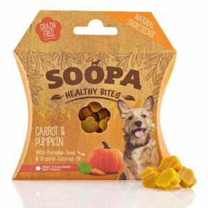 Soopa Pumpkin & Carrot Healthy Dog Treat Bites