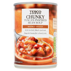 TESCO TUSCAN BEAN SOUP 400G