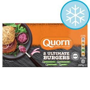 Quorn 2 Ultimate Burgers 227G