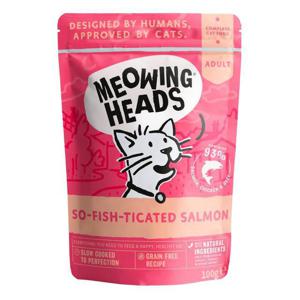 Meowing Heads So-fish-ticated Salmon Wet Cat Food Pouch