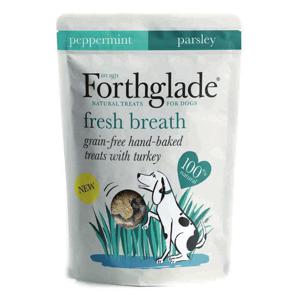 Forthglade Fresh Breath Grain Free Dog Treats Turkey, Peppermint & Parsley