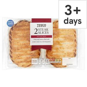 Tesco 2 Pack Steak Slices 300G