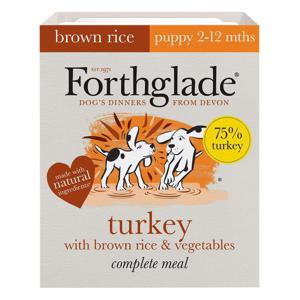 Forthglade Complete Puppy Turkey with Brown Rice & Veg