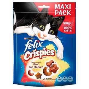 Felix Crispies Cat Treats Beef & Chicken