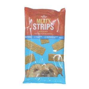 Morrisons Meaty Strips With Beef Pet Food