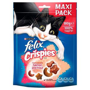 Felix Crispies Cat Treats Salmon & Trout