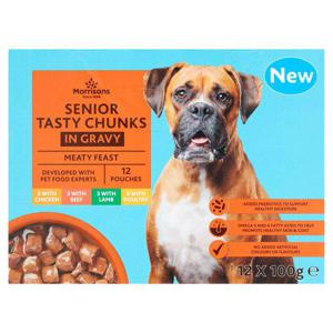 Morrisons Senior Dog Food In Gravy