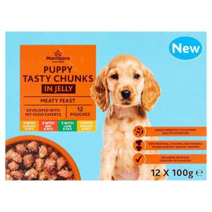 Morrisons Mixed Puppy Food In Jelly