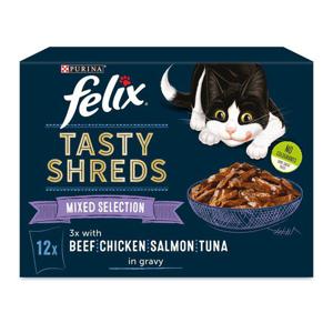 Felix Tasty Shreds Cat Food Mixed Selection in Gravy