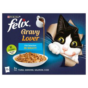 Felix As Good As It Looks Cat Food Gravy Lover Fish