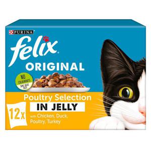 Felix Original Poultry Selection In Jelly Cat Food