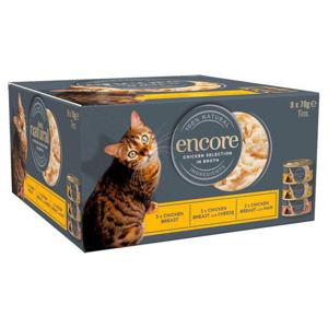 Encore Cat Tins, Chicken Selection in Broth